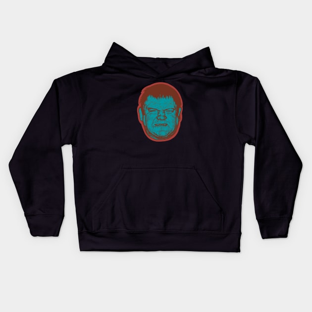 Dick The Bruiser Kids Hoodie by Art from the Blue Room